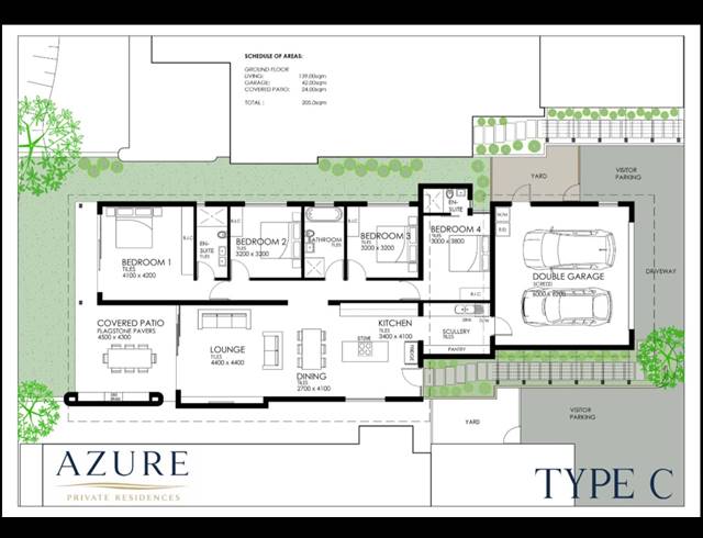 4 BEDROOM HOUSE FOR SALE IN PALM LAKES ESTATE